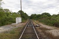  Looking north on the CSX tracks.  The station location is right rear.
