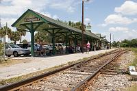  The Kissimmee Amtrak Station viewed from the south